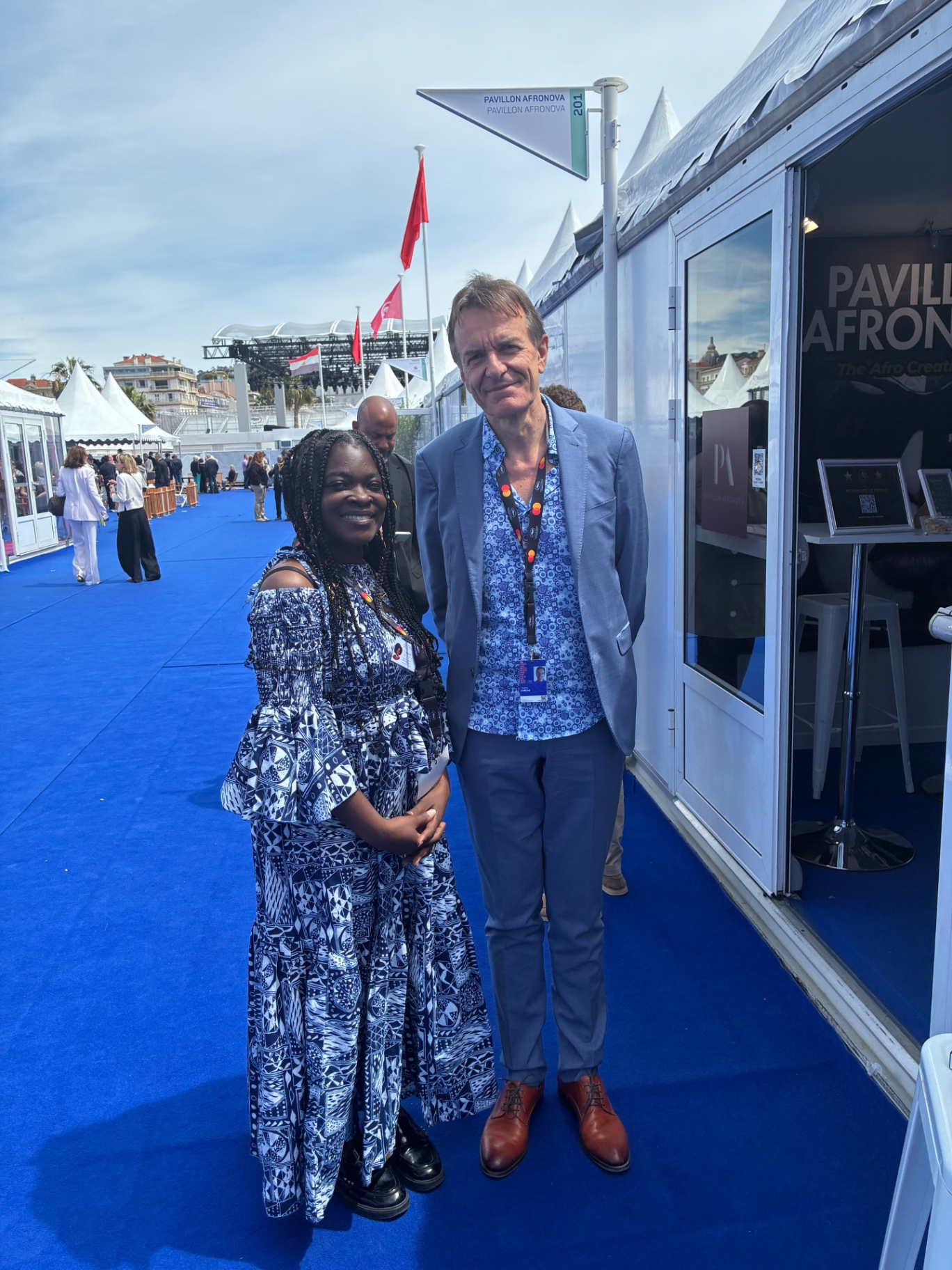 Pavillon Afronova au Festival de Cannes — rencontre internationale autour des industries créatives africaines
